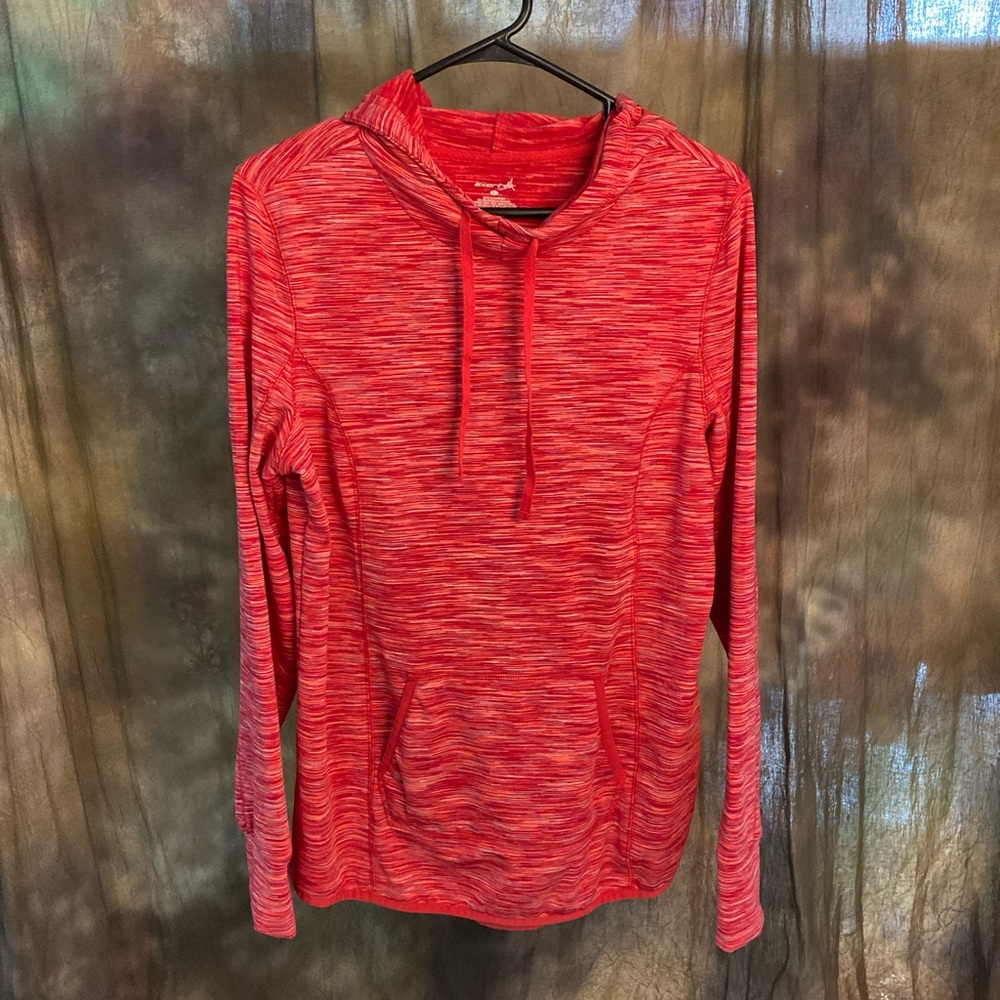 Red Drawstring Hoodie w/ pockets